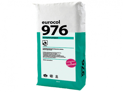 Self-levelling mix without shrinkage 976 EUROPLAN PROJECT